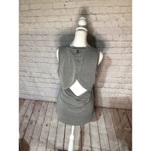 Under Armour women’s open back tank‎ top grey - small